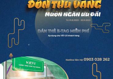 CHƯƠNG TRÌNH “ĐÓN THU VÀNG – MUÔN NGÀN ƯU ĐÃI” QUÝ III.2022