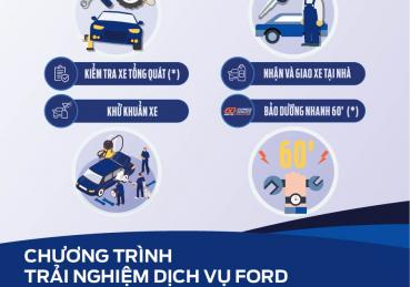 CHƯƠNG TRÌNH TRẢI NGHIỆM DỊCH VỤ CÙNG SAIGON FORD 27/08/2022