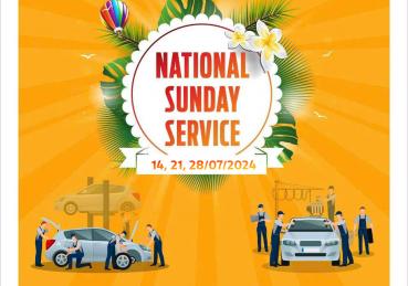DỊCH VỤ SỮA CHỬA XE FORD NGÀY CHỦ NHẬT - SUNDAY SERVICE