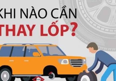 Khi nào là cần thiết thay lốp cho xế yêu?