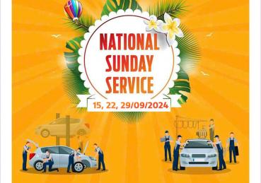 SÀI GÒN FORD TIẾP TỤC MANG ĐẾN NIỀM VUI NGÀY CHỦ NHẬT - SUNDAY SERVICE 22, 29/9 2024