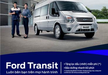 ƯU ĐÃI DÀNH RIÊNG CHO KHÁCH HÀNG TRANSIT x Sài Gòn Ford